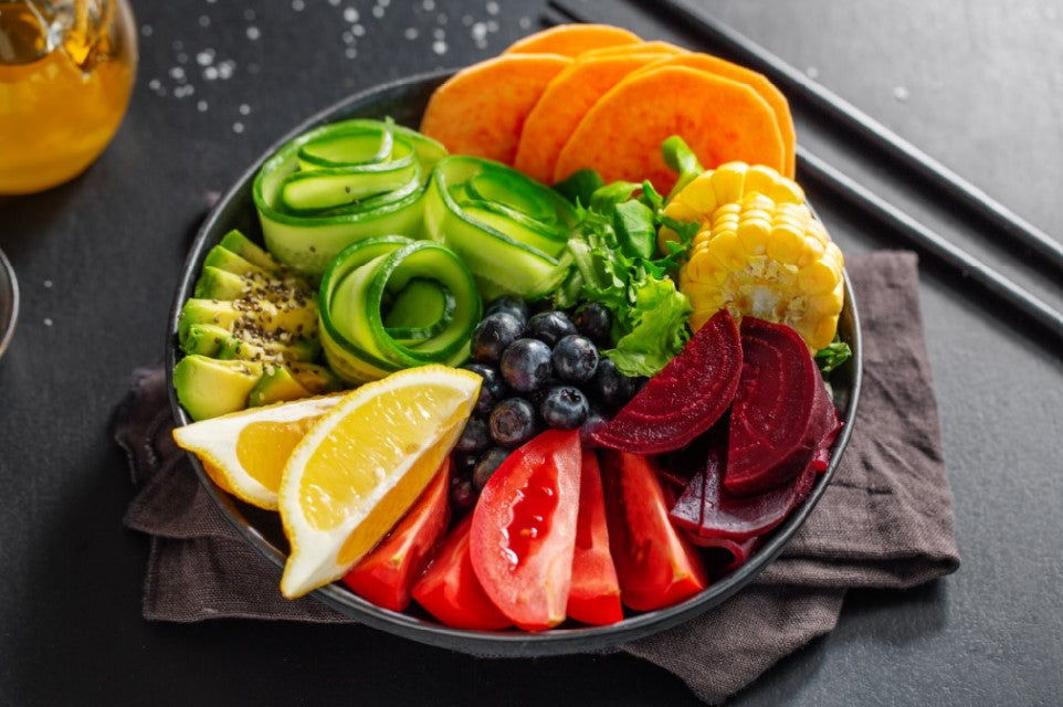 Comer frutas e vegetais todos os dias é um grande investimento na sua saúde.